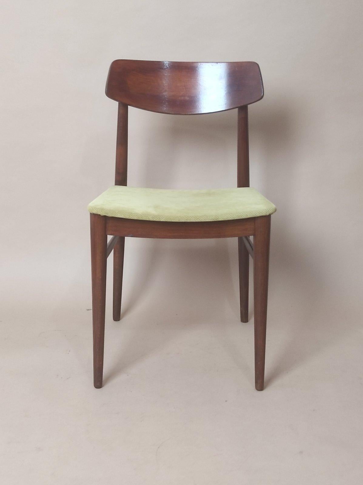 Metà XX secolo Set di quattro sedie Josef Frank per Wiesner-Hager anni '50 in vendita