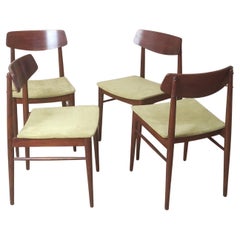 Set Of Four Josef Frank Chair For Wiesner Hager 1950s
