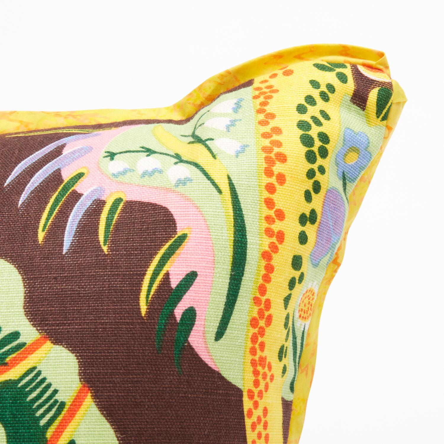 Set of Four Josef Frank Cushions in the 