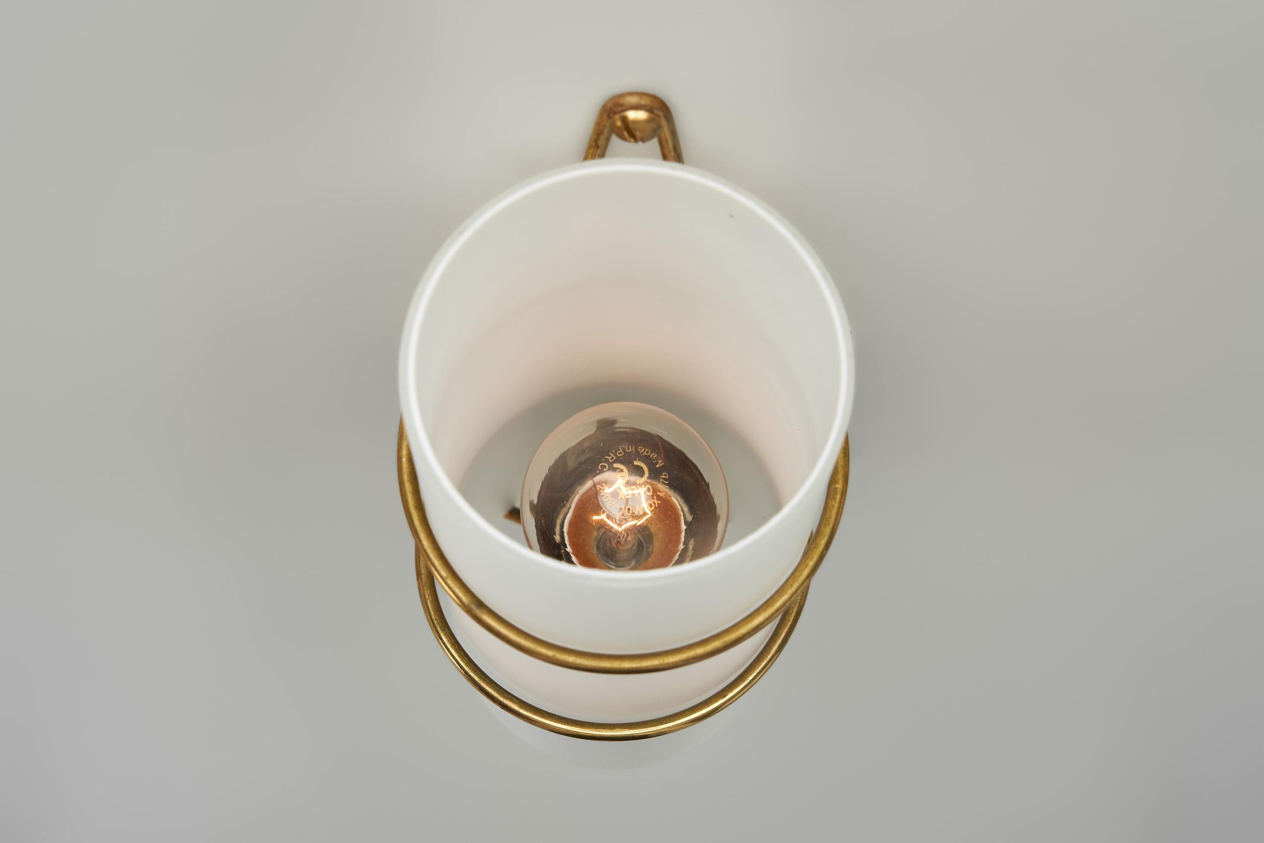 Set di quattro lampade da parete 