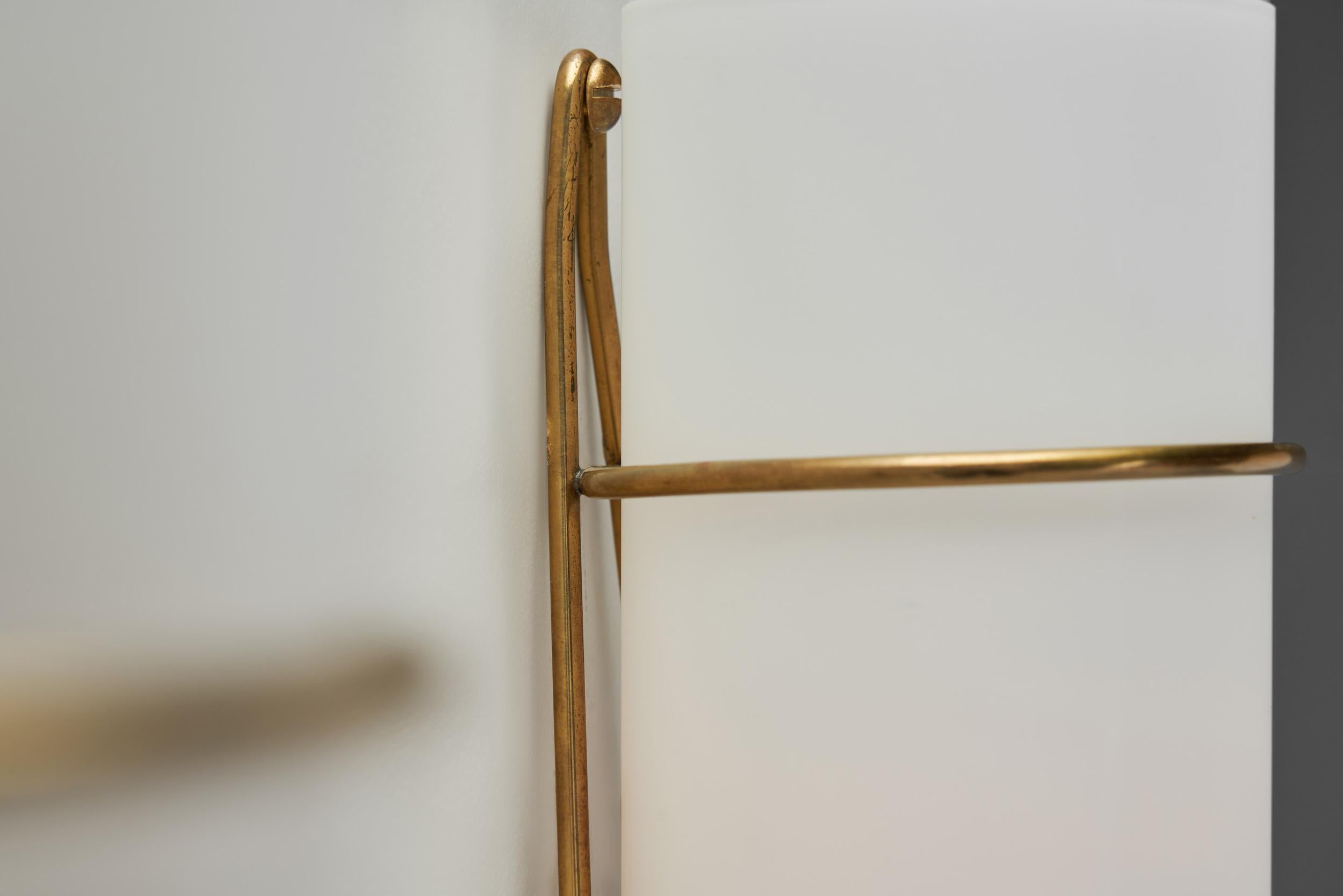 Set di quattro lampade da parete 