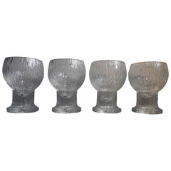 Set of Four "Kekkerit" Drinking Glasses by Timo Sarpaneva for Iittala