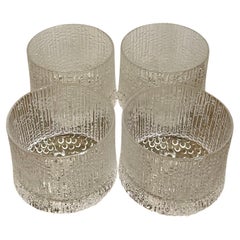 Set of Four "Kekkerit" Glasses by Timo Sarpeneva for Iittala of Finland