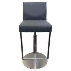 Set of Four KFF Height Adjustable Leather Glooh Stools in STOCK