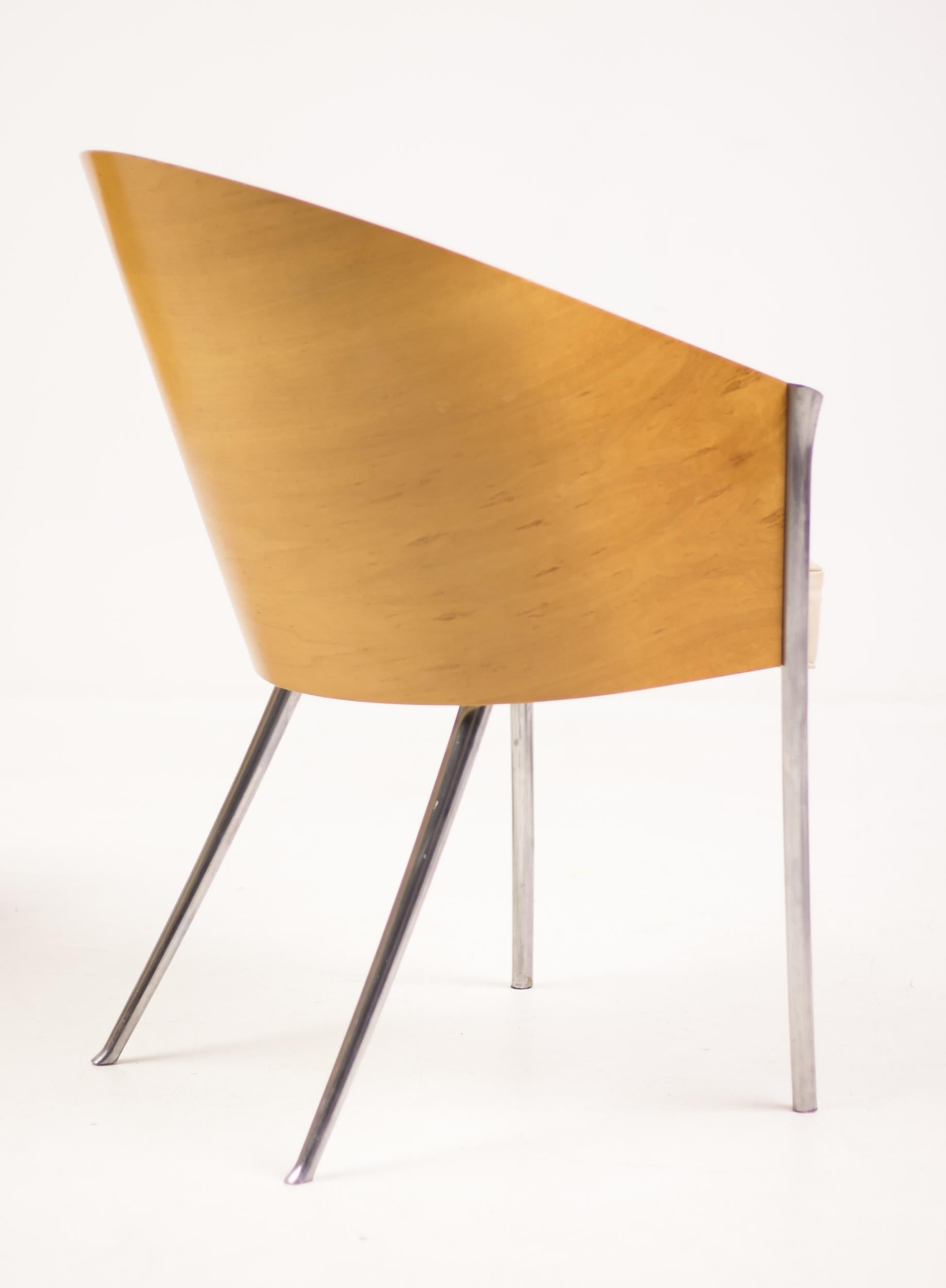 Modern Set of Four King Costes Chairs by Philippe Starck