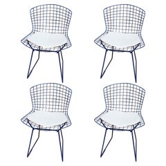 Set of Four Knoll Bertoia Side Chairs