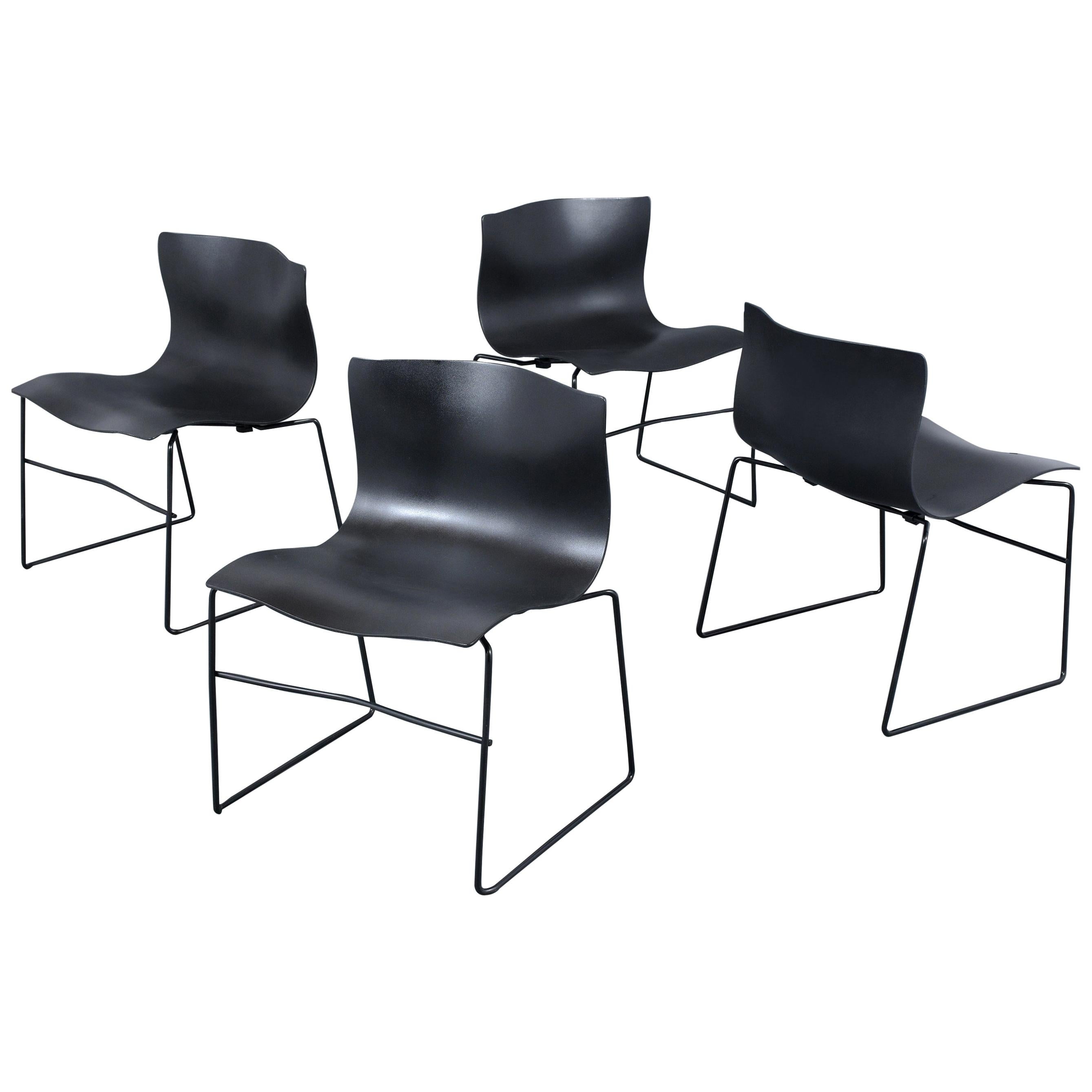 Set of Four Knoll Chairs