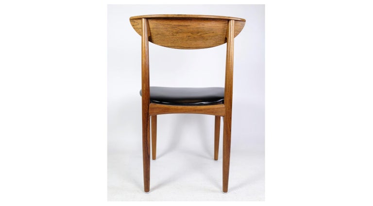Rosewood Set of four Kurt Østervig chairs in rosewood for K.P Møbler from the 1960s For Sale