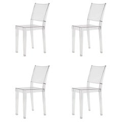 Set of Four "La Marie" Lucite Chairs by Philippe Starck