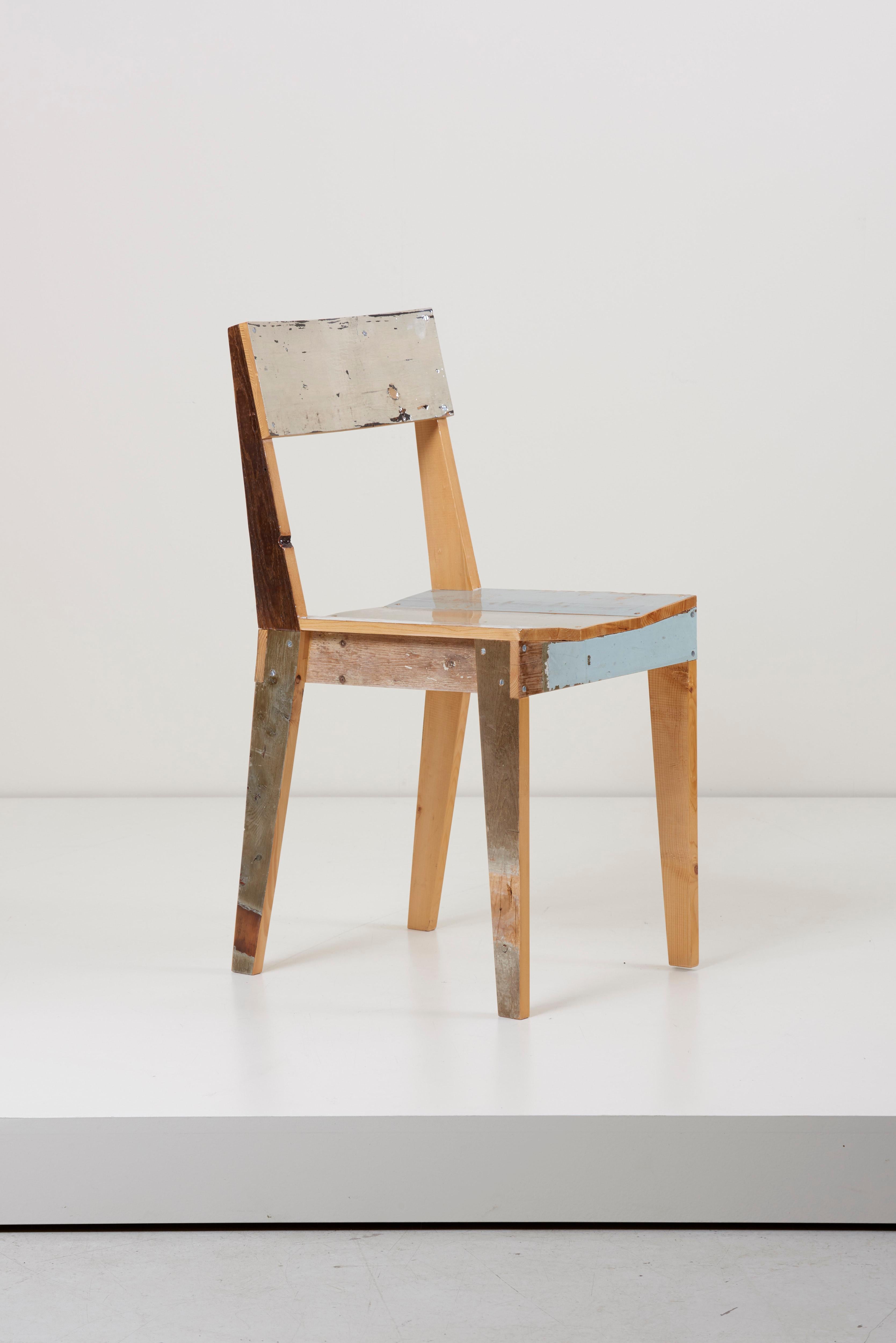 scrap wood chair