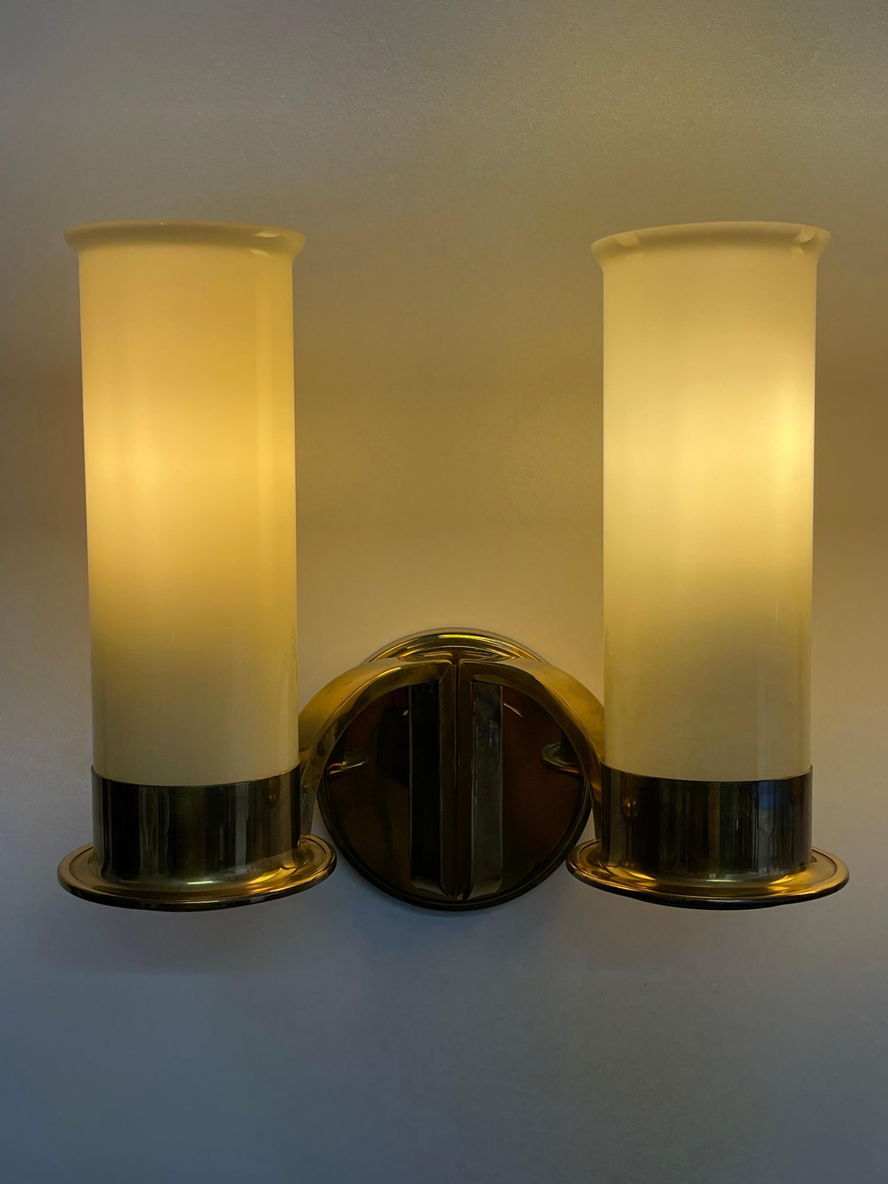 large brass wall sconces