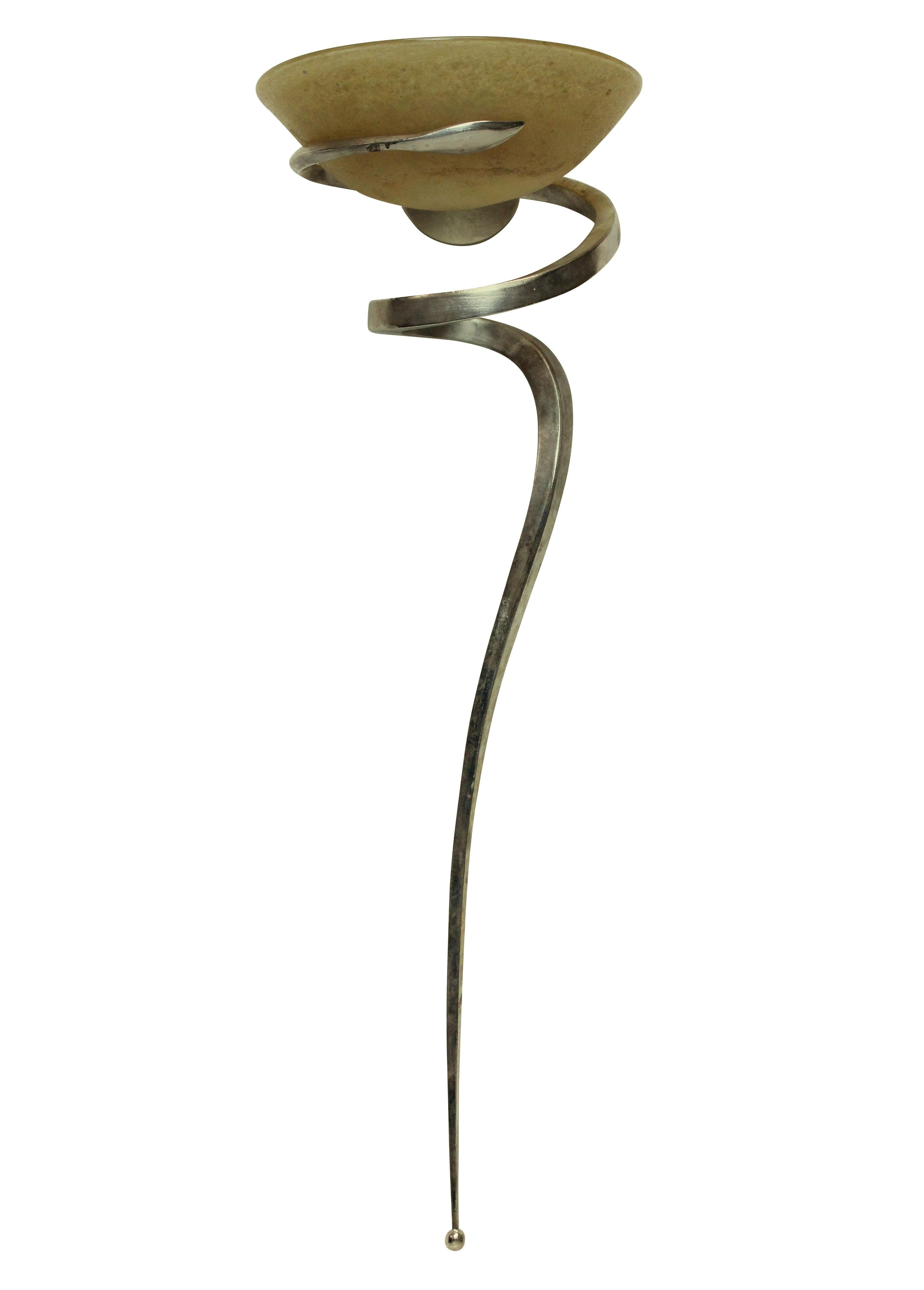 Mid-20th Century Set of Four Large French Sconces