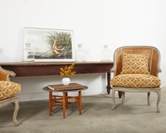 Set of Four Large Hand Blown French Pharmacy Apothecary Jars