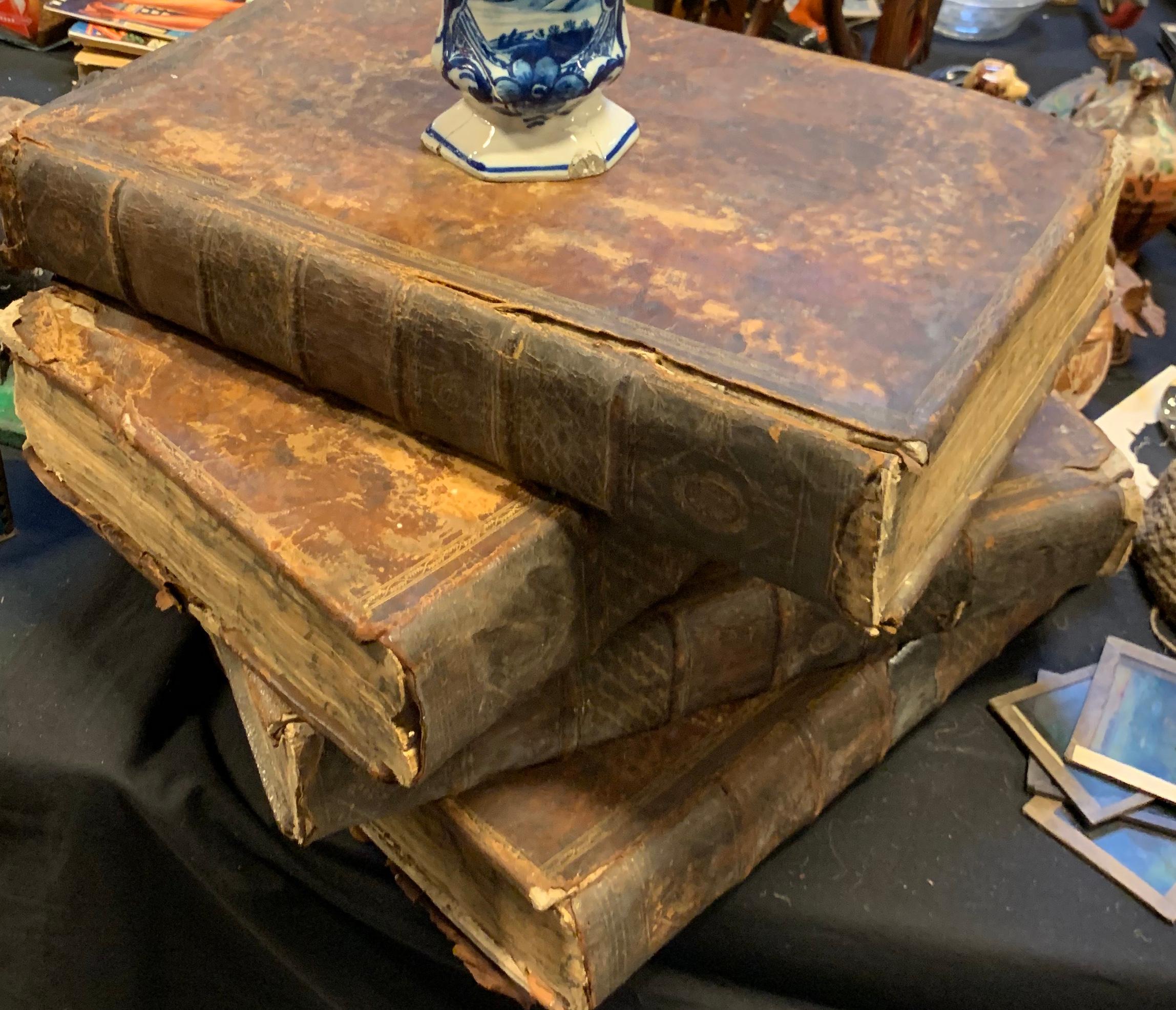 large leather book