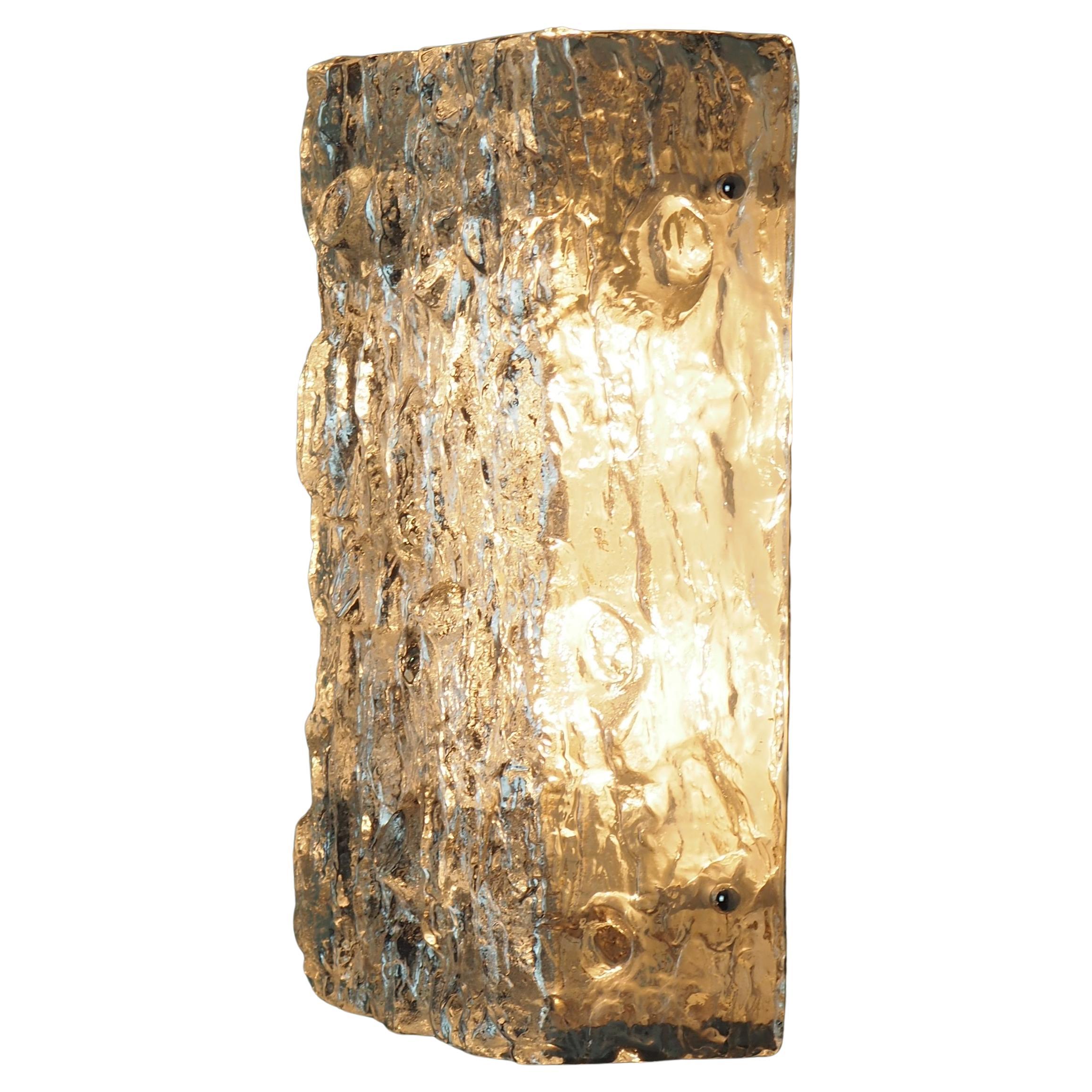 Ensemble de quatre grandes appliques murales par Kaiser:: chrome et verre:: circa 1960s en vente 7