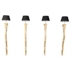 Set of Four Large Wall Sconces