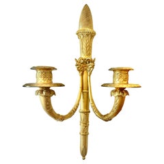 Set di quattro lampade da parete in ormolu neoclassiche della fine del XVIII secolo