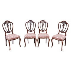 Set of Four Late Victorian Salon Chairs