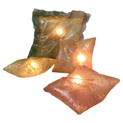Set of Four Lighting Cushions Hajime Goto 1980