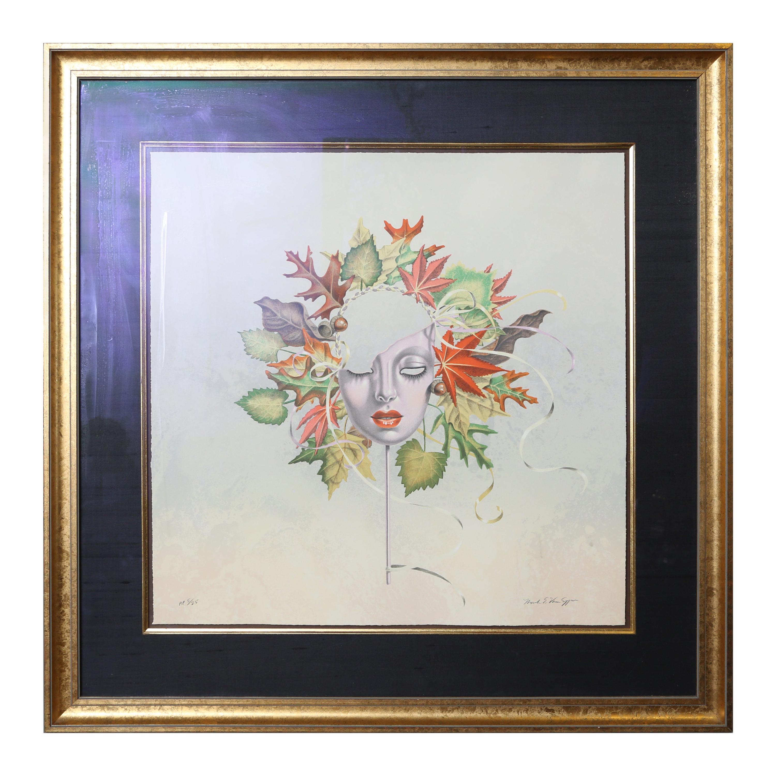 Set of four limited edition lithographs of the four seasons by Mark Van Epps.
All signed AP 5/25.