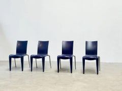 Ensemble de quatre chaises empilables Louis 20 de Philippe Starck
