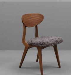 Set of Four Louis van Teeffelen 'Beak' Dining Chairs for AWA, The Netherlands, 1