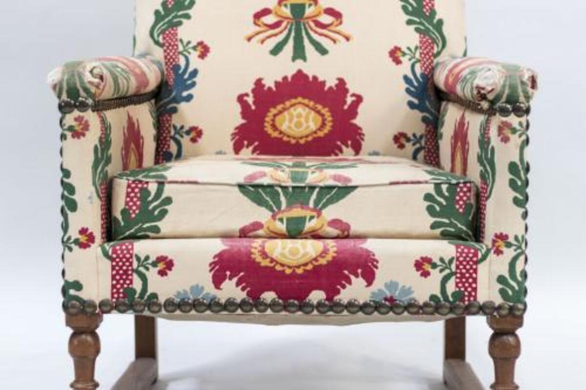 Set of four Louis XIV style armchairs. 20th century. For Sale 3