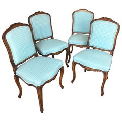 Set of Four Louis XV Style Side Chairs