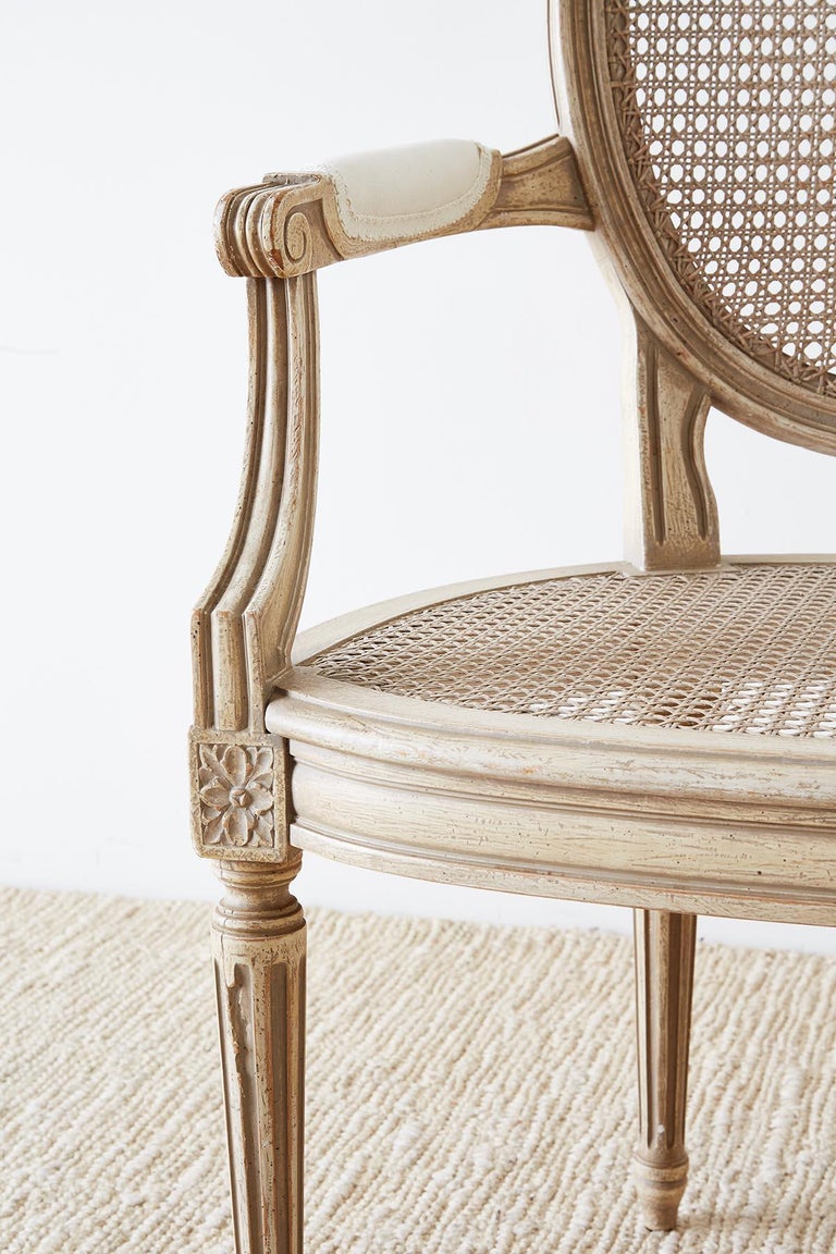 Set of Four Louis XVI Gustavian Style Dining Chairs For ...