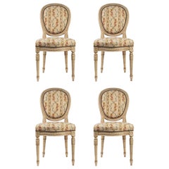 Set of Four Louis XVI Style Chairs