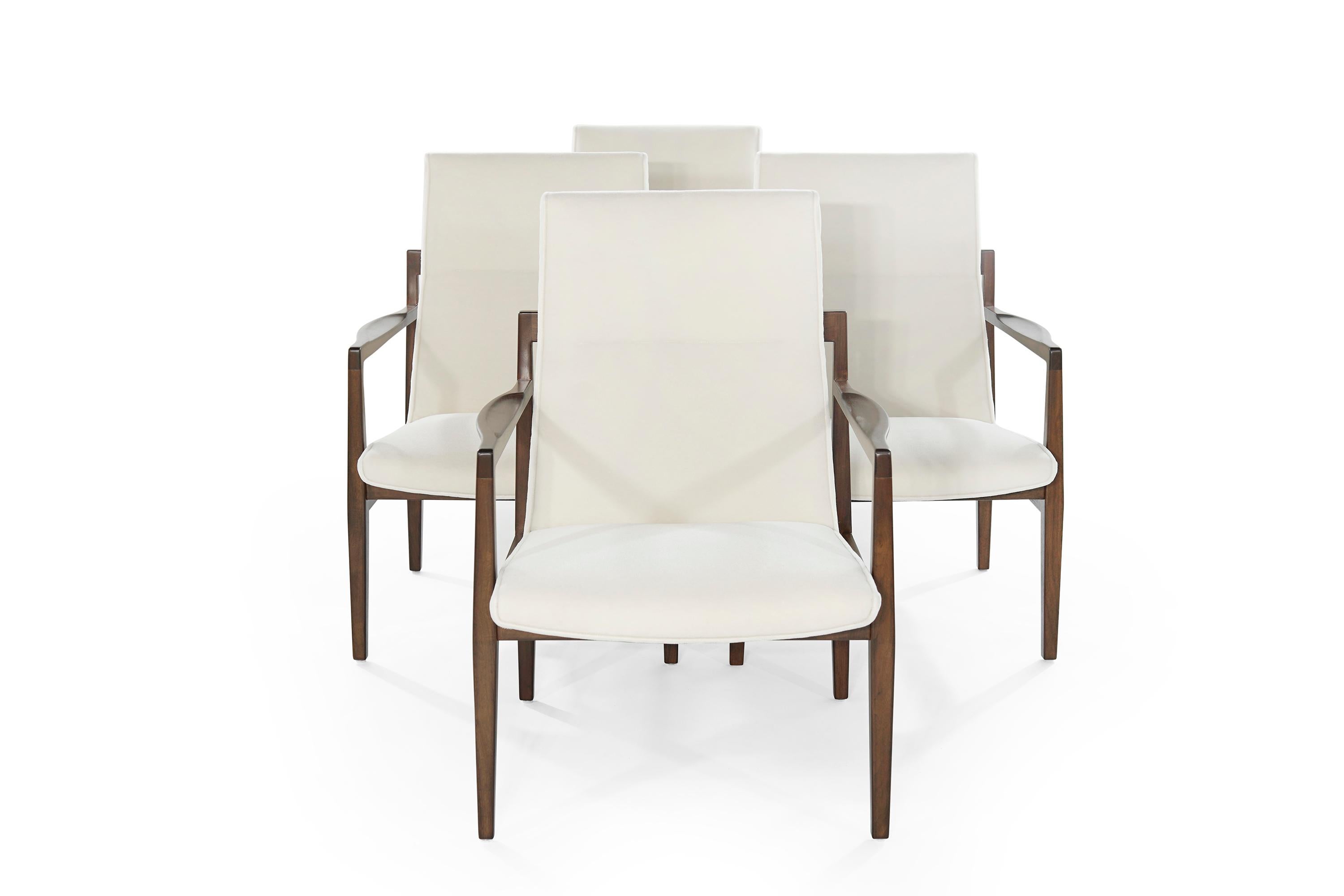 American Set of Four Lounge Chairs by Jens Risom, c. 1960s