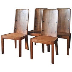 Set of Four "Lovo" Chairs by Axel Einar Hjorth