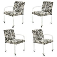 Used Set of Four Lucite Armchairs in the manner of Charles Hollis Jones