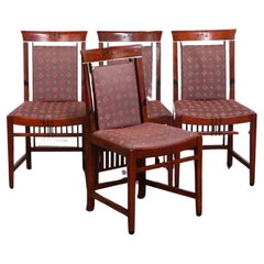 Set of four luxurious Schuitema dining chairs from the Decoforma series