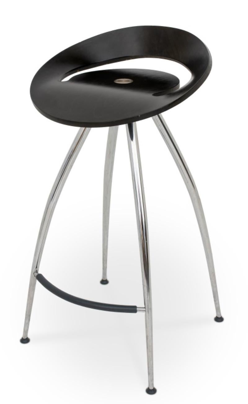 Set of Four Lyra by Magis Italian Bar Stools 2