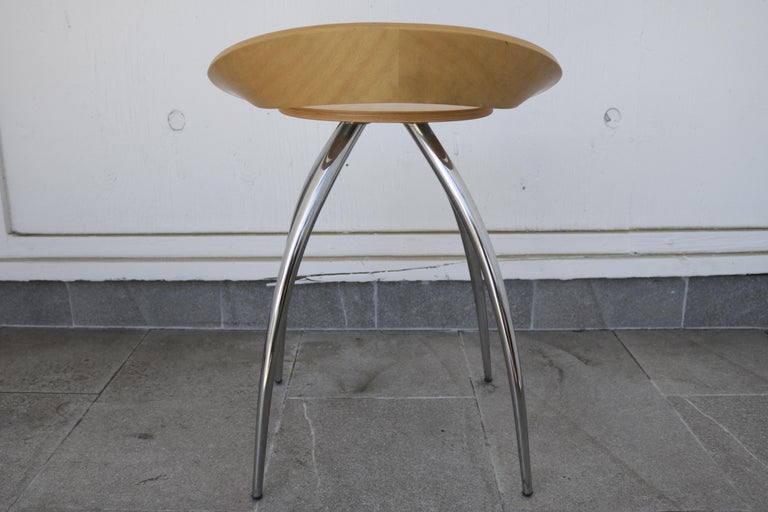 Set of Four Magis Lyra Stools by the Design Group Italia at