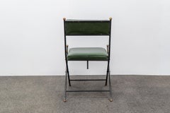 Set of Four Maison Jansen Campaign Folding Chairs