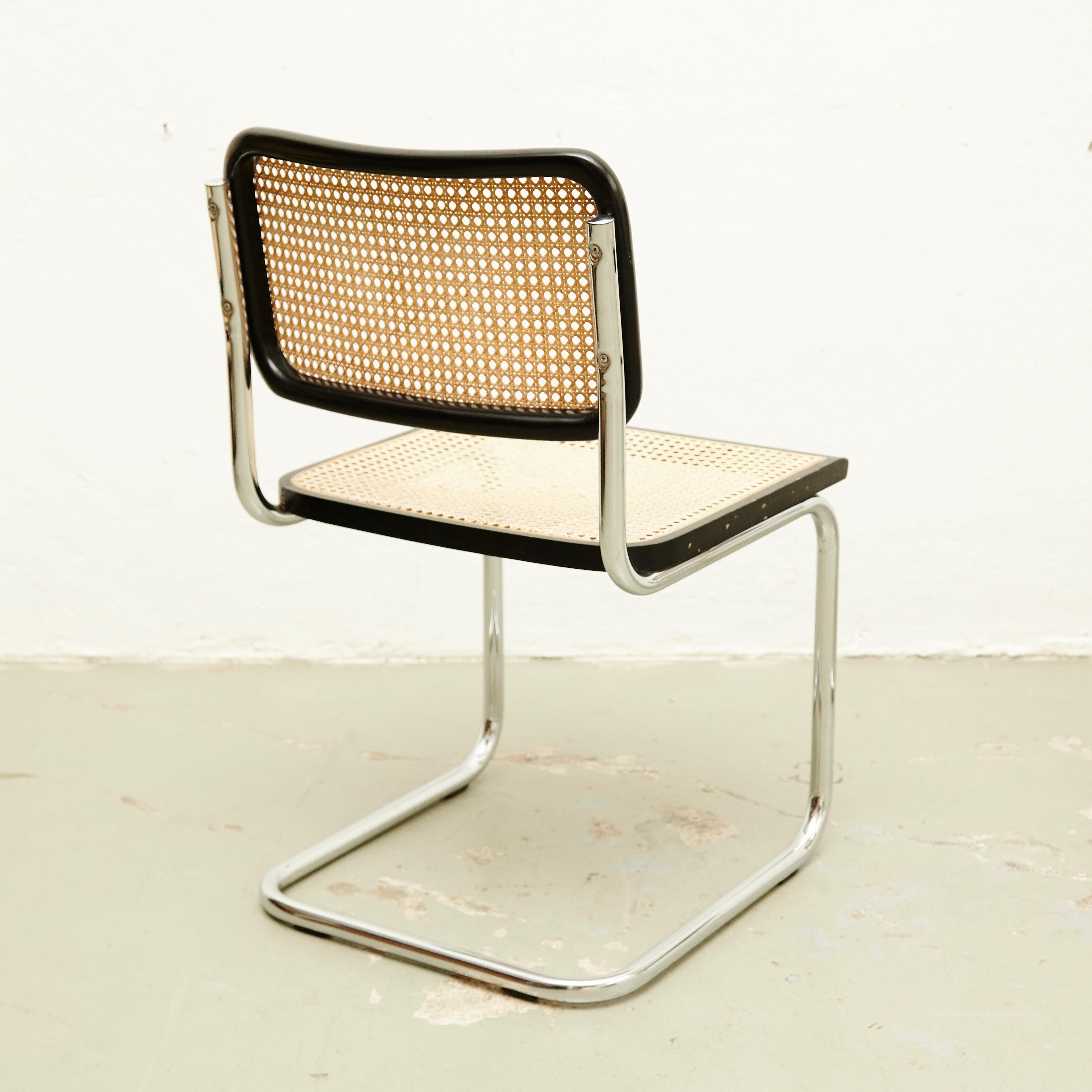 Late 20th Century Set of Four Marcel Breuer Cesca Chairs, circa 1970