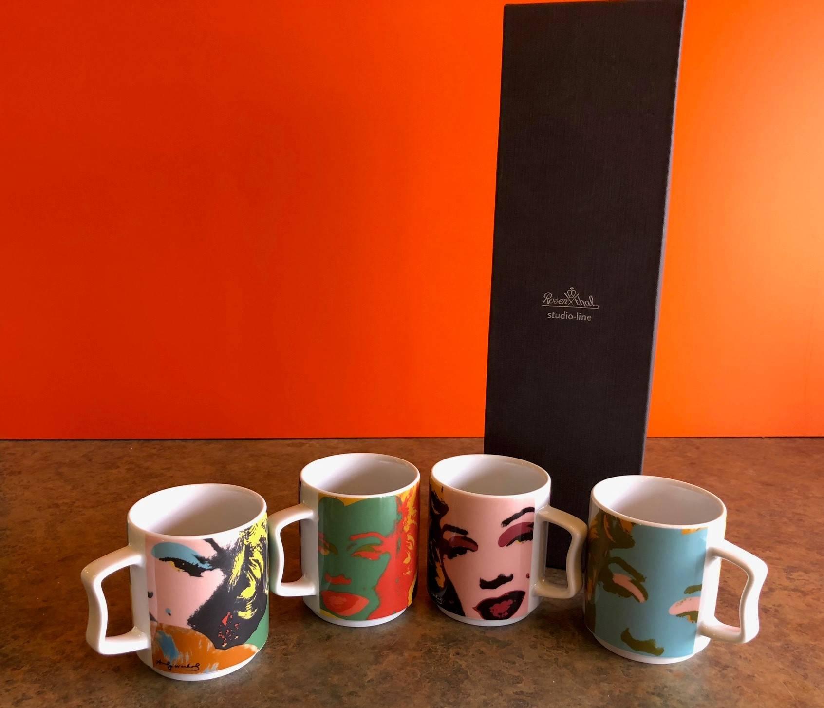rosenthal andy warhol mug