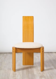 Afra and Tobia Scarpa Set of Four Dining Chairs, circa 1960
