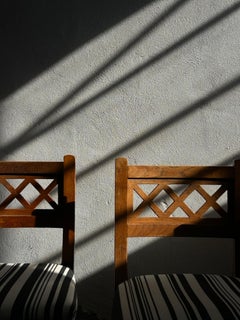 Set di quattro sedie Martin Nyrop in Oak per il municipio di Copenaghen, circa 1905