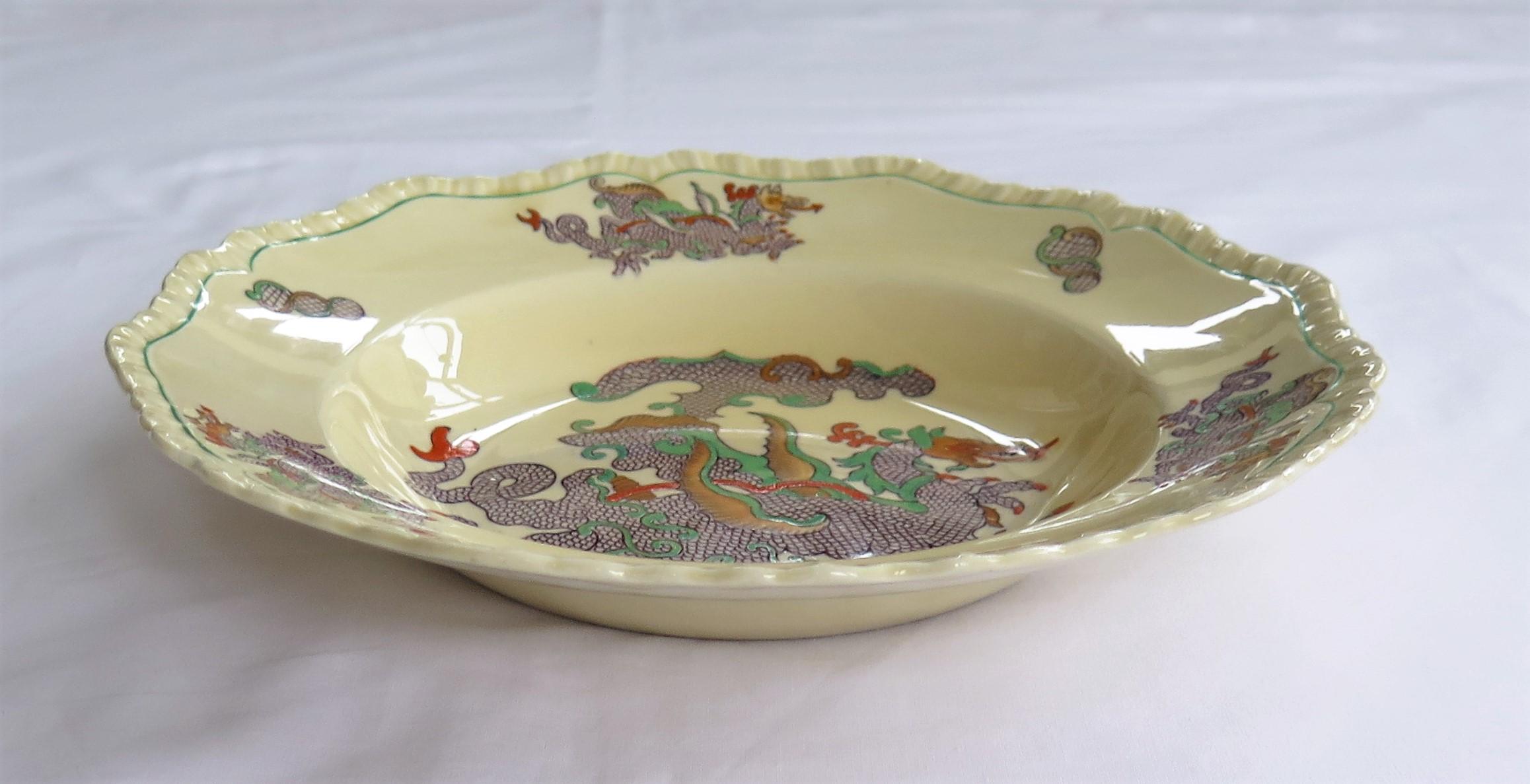 19th Century Set of FOUR Masons Ironstone Large Bowls in Chinese Dragon Pattern, Circa 1900 For Sale