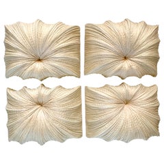 Set of Four Matching Ayala Serfaty Zika Wall Sconces for Aqua Creations Lights