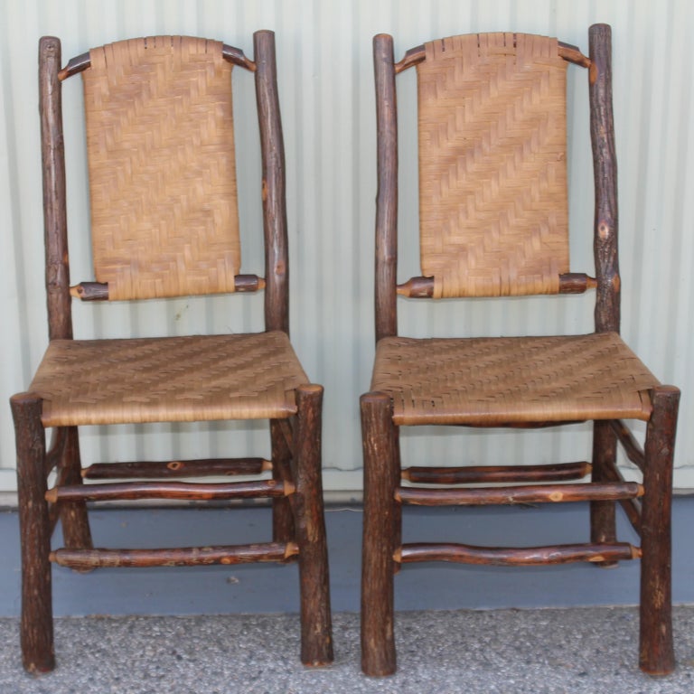 Set of Four Matching Old Hickory Chairs 6