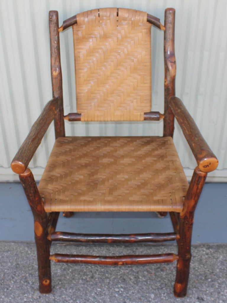 Adirondack Set of Four Matching Old Hickory Chairs