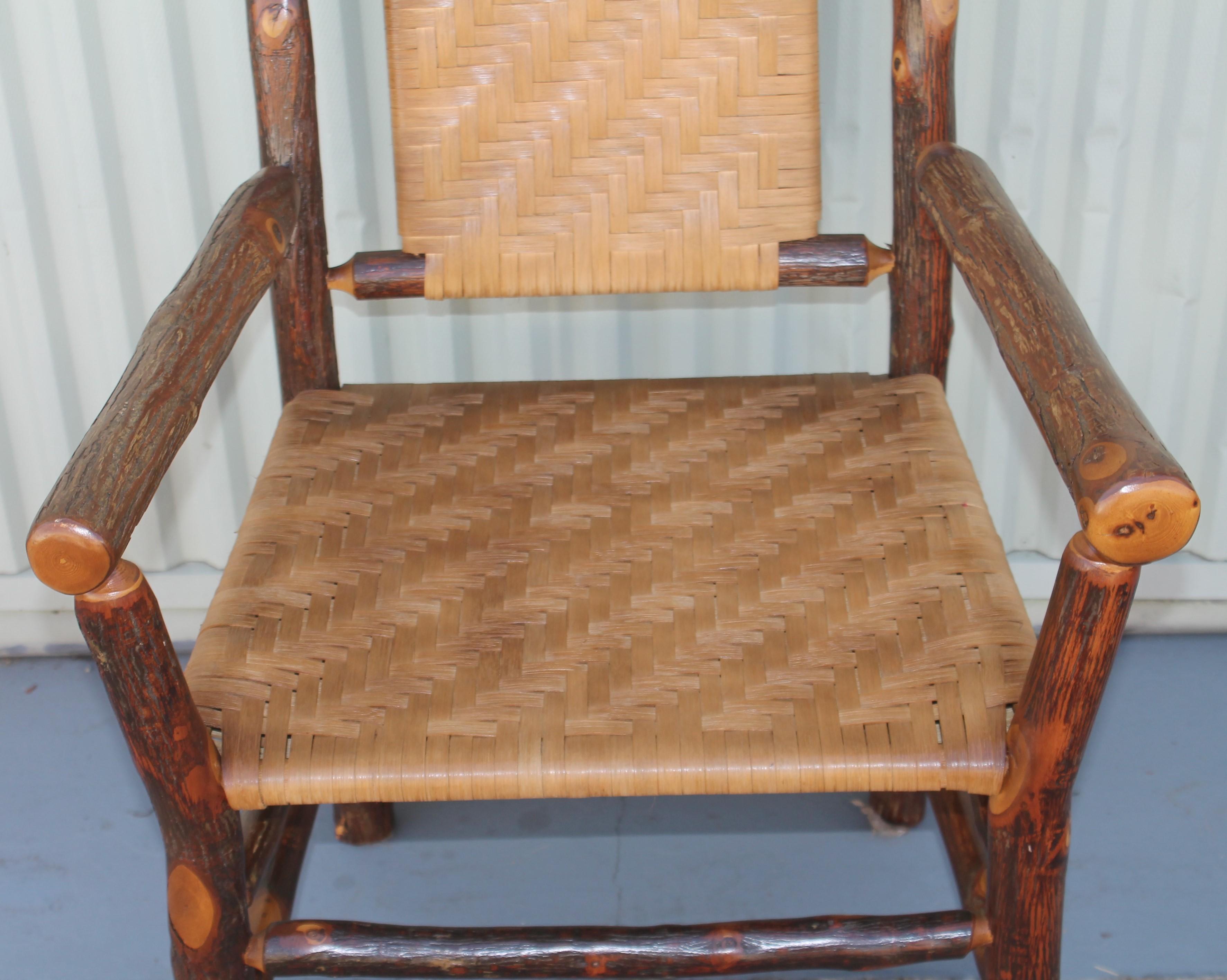 Set of Four Matching Old Hickory Chairs 1