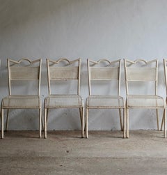 Set of Four Mathieu Mategot "Tube" Chairs, 1951