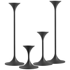 Set of Four Max Brüel 'Jazz' Candleholders by Karakter