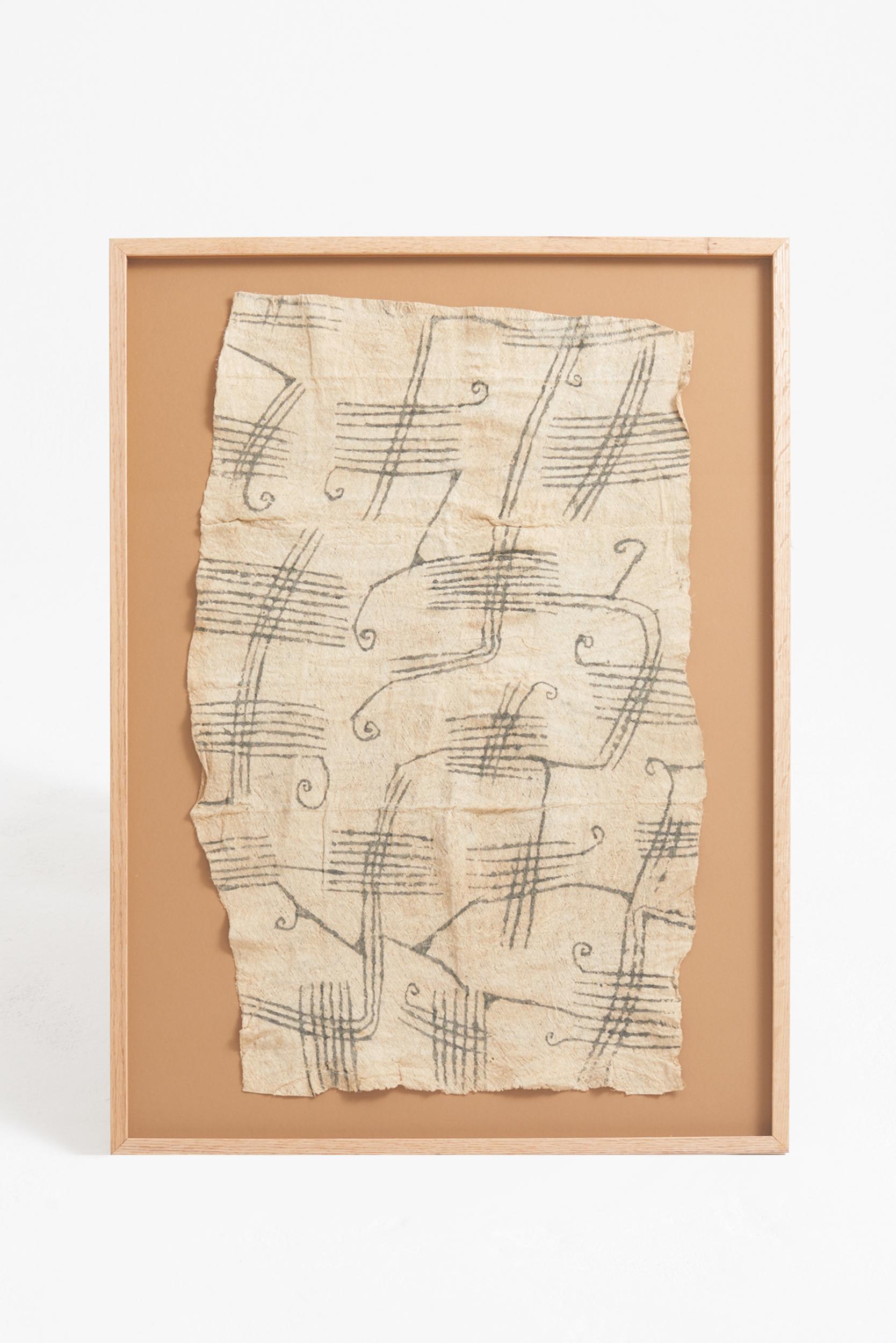 Congolese Set of Four Mbuti Bark Cloths