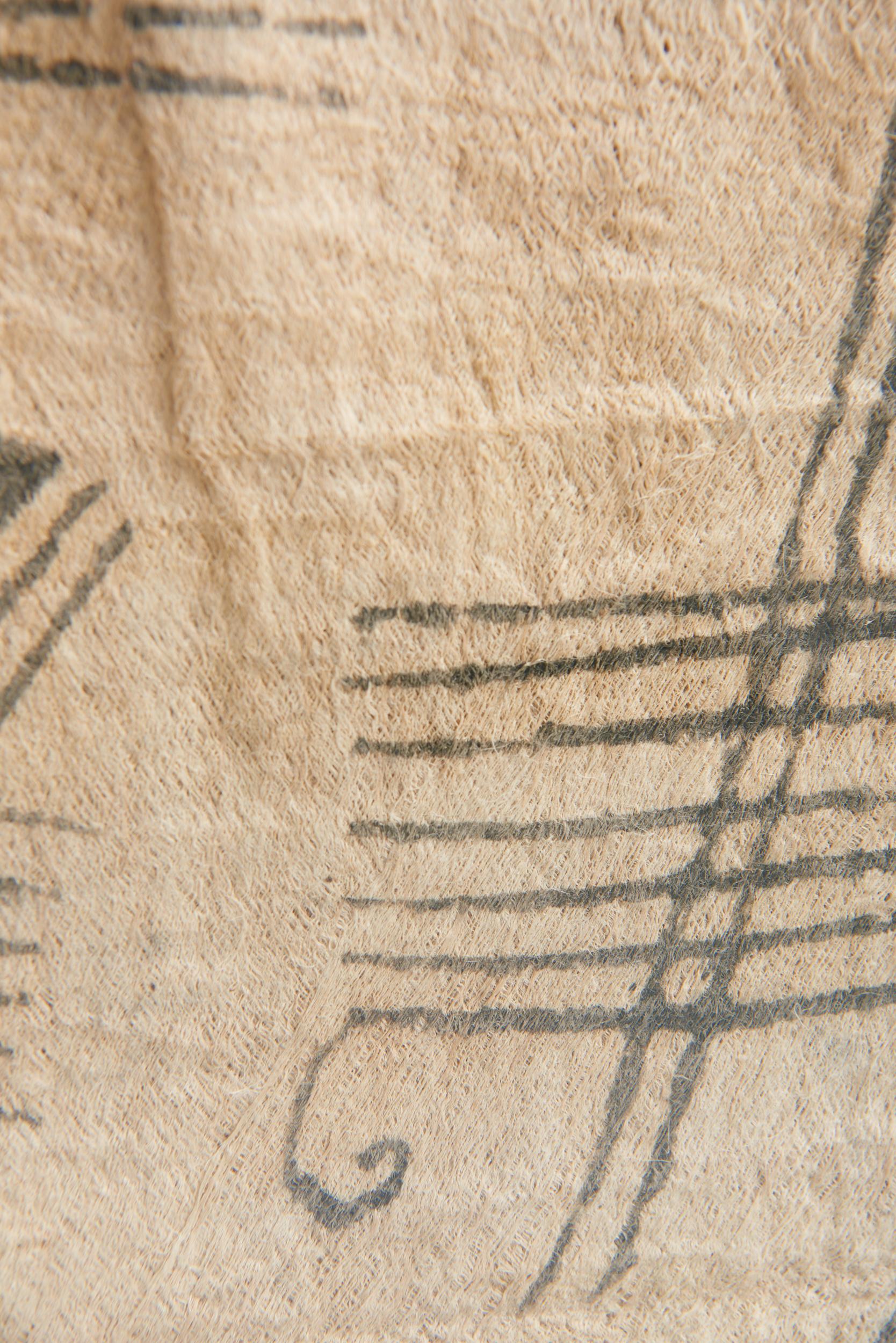 Set of Four Mbuti Bark Cloths 2